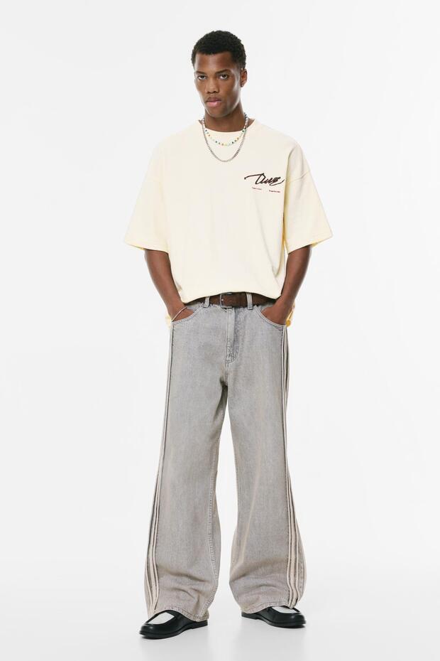 Araba grafikli t-shirt - 6