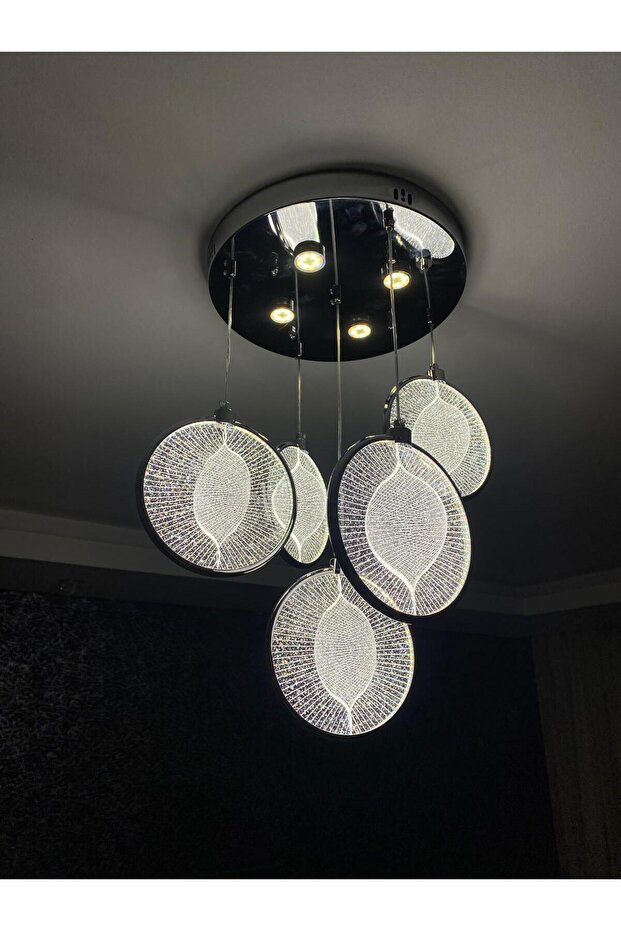 LED'Lİ 3 RENK YANAN AVİZE - 2