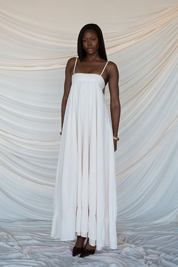 White Long Dress