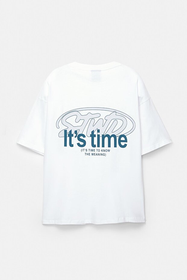 STWD işlemeli t-shirt - 7