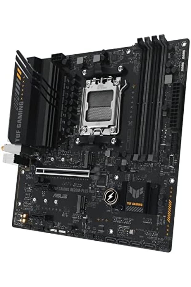 لوحة أم TUF Gaming A620M-PLUS WiFi DDR5، مقبس AM5 - 8