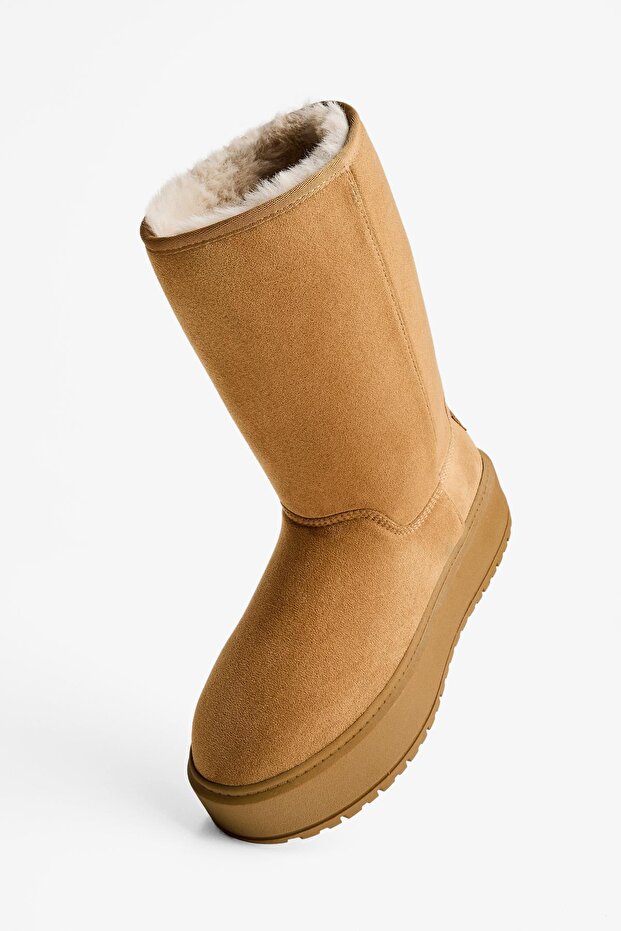 Kürk astarlı platform bot - 4