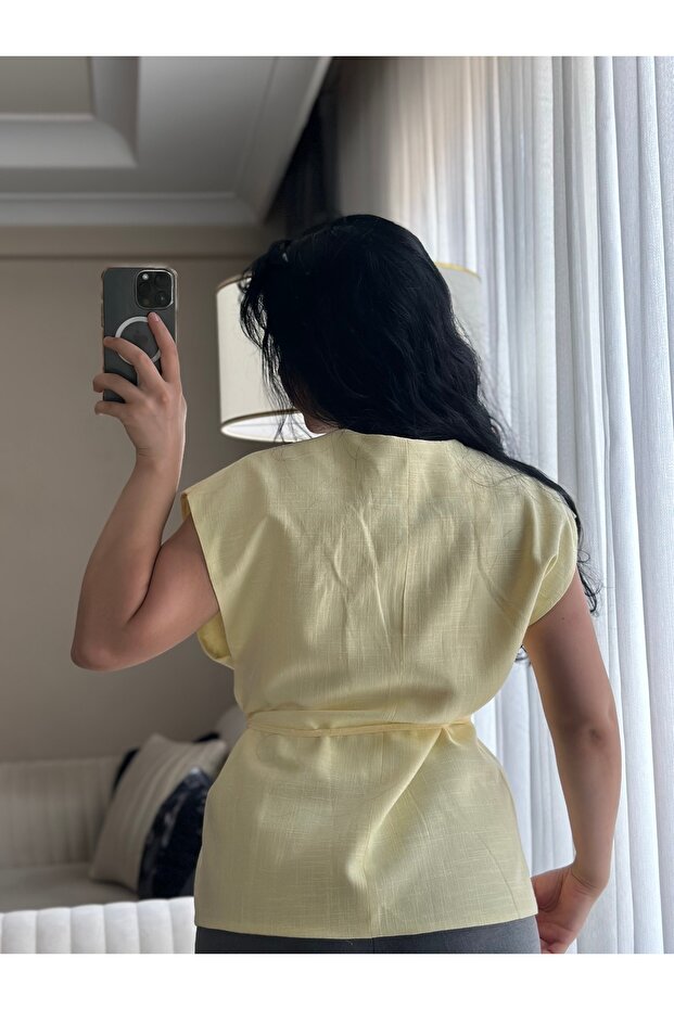 Bağlamalı Yelek - 3