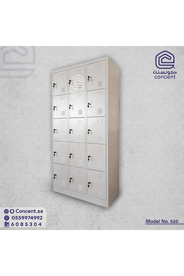 دولاب لوكر 15 خزنة - 3