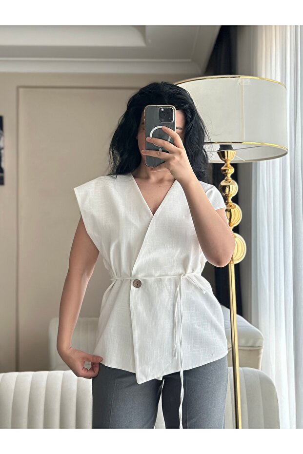 Bağlamalı Yelek - 3