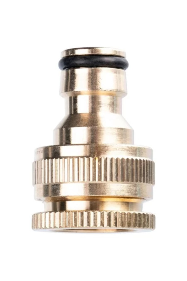 Faucet adapter, internal thread, brass, 1/2", 3/4", - 3