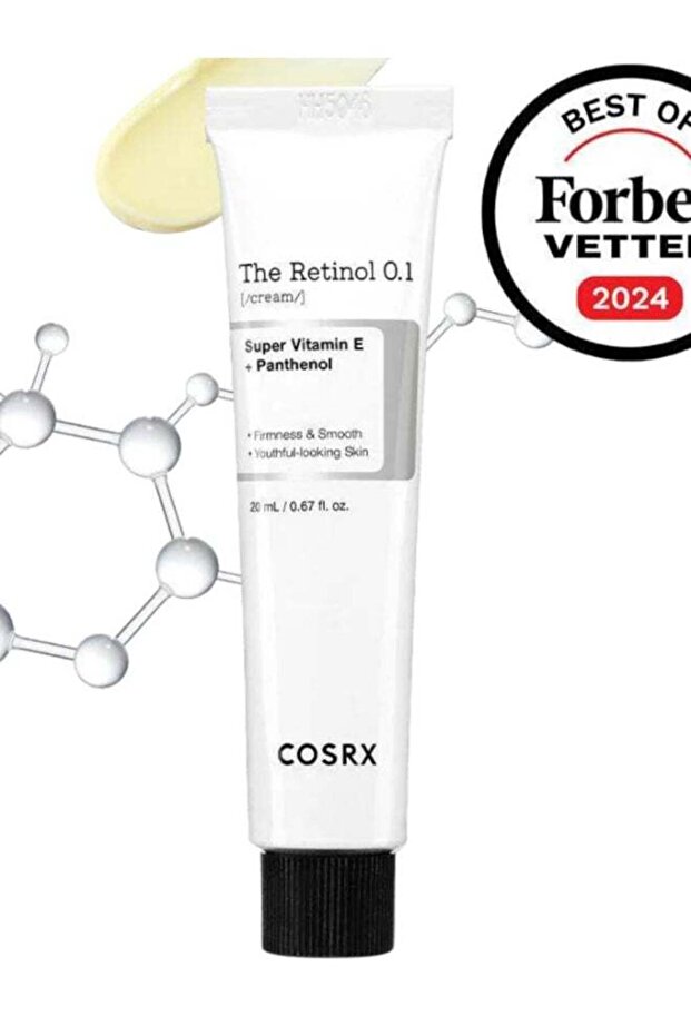 Retinol 0.1 Cream - Low Irritation Formula with 0.1% Pure Retinol 20ml - 1