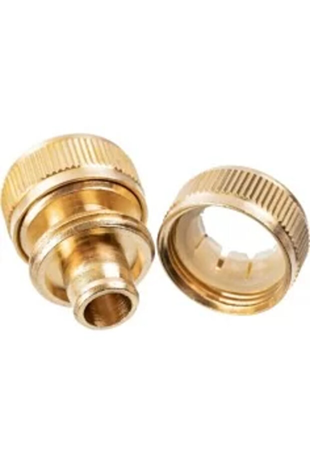 Faucet adapter, internal thread, brass, 1/2", 3/4", - 6