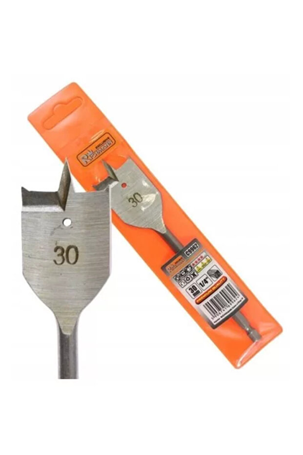 Flat Wood Drill Bit, 30 mm, - 2