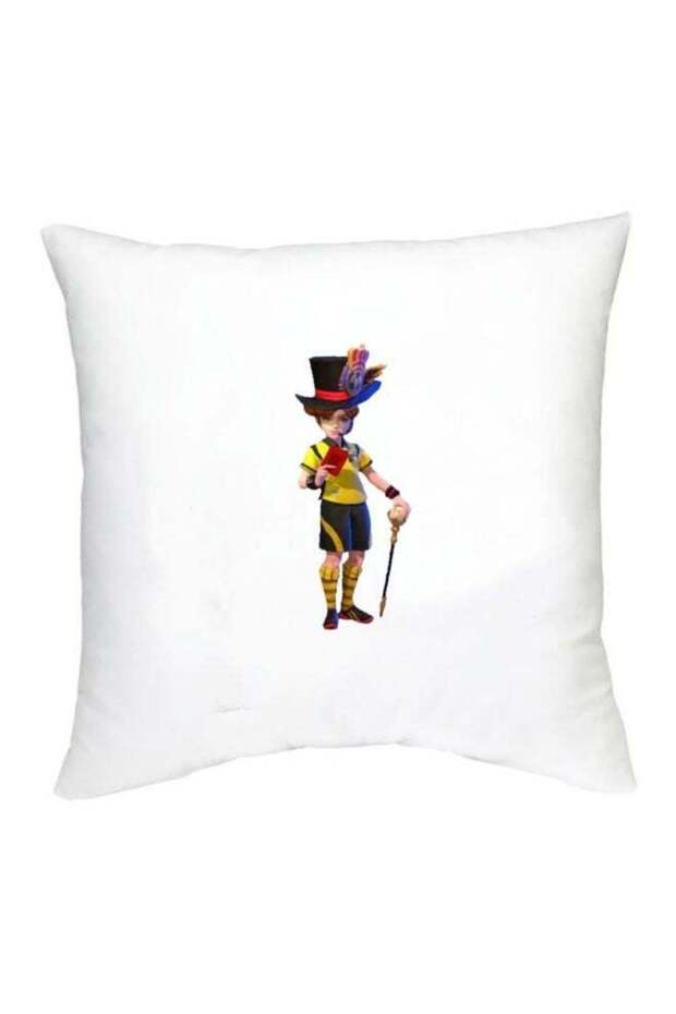 Mobile Legends Character Printed Cushion White/Yellow/Blue 16x16inch