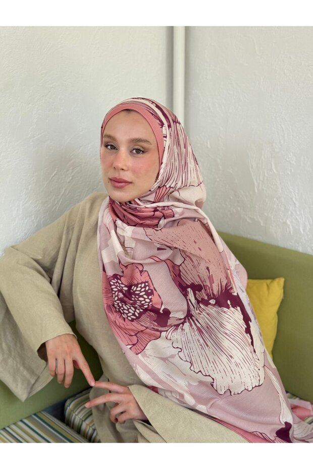 شيليا نمط لينا شال - 3