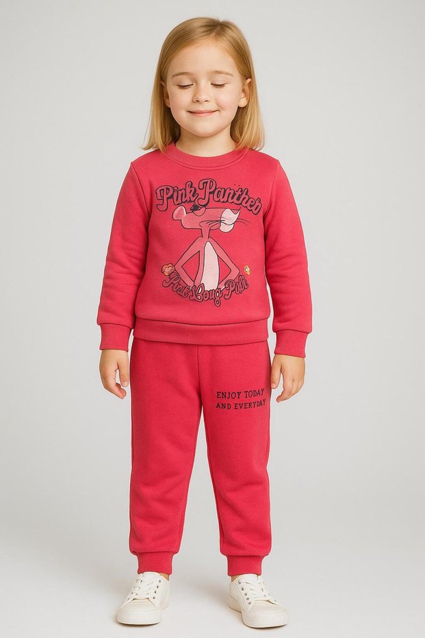 Winter 2 - 5 Years Girl's Shardon Cotton Bottom Top Set
