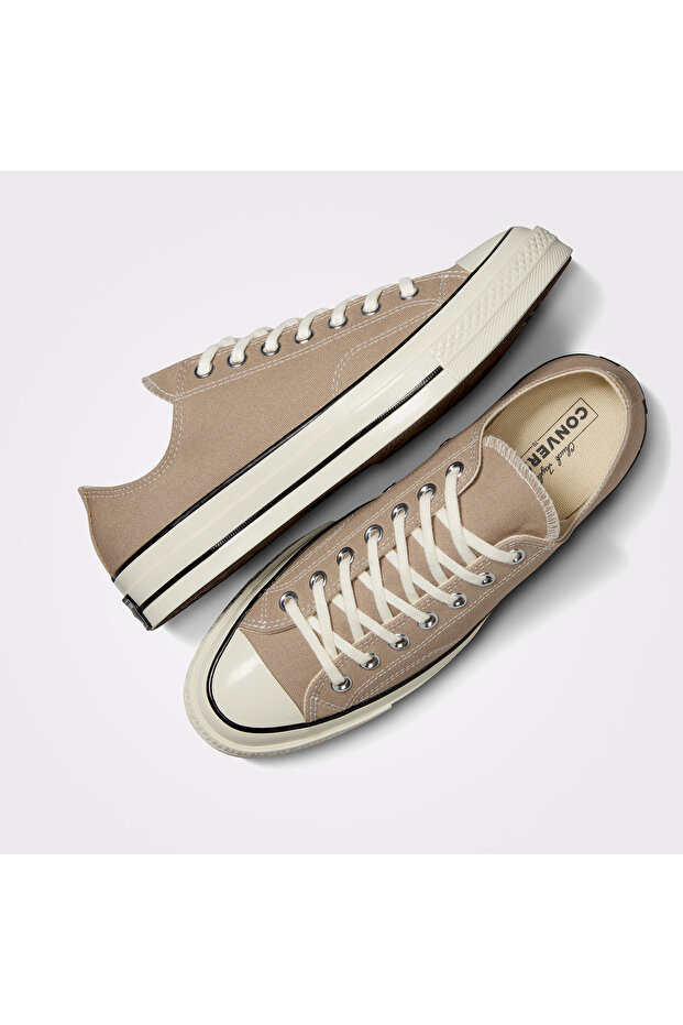 Chuck 70 Unisex Bej Sneaker - 5