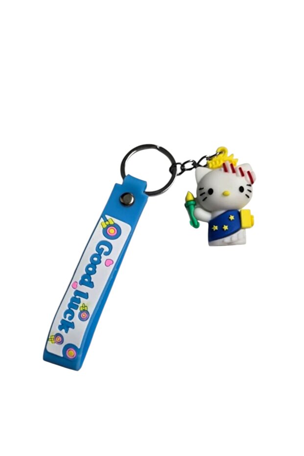 Hello Kity Children's Keychain Standard Blue