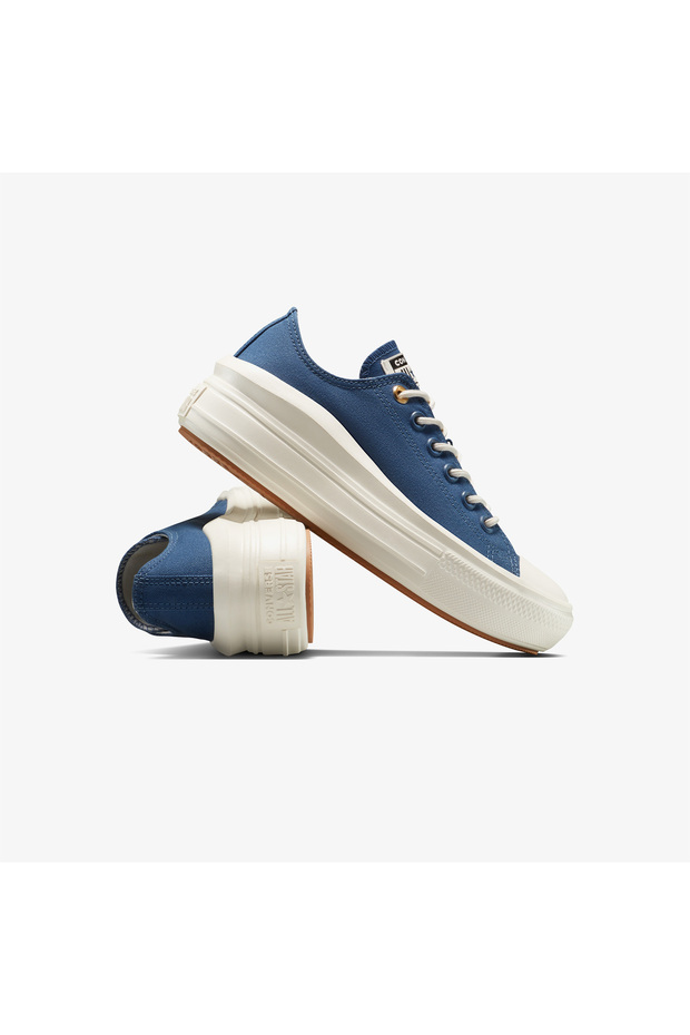 Chuck Taylor All Star Move Platform Erkek Mavi Sneaker - 7