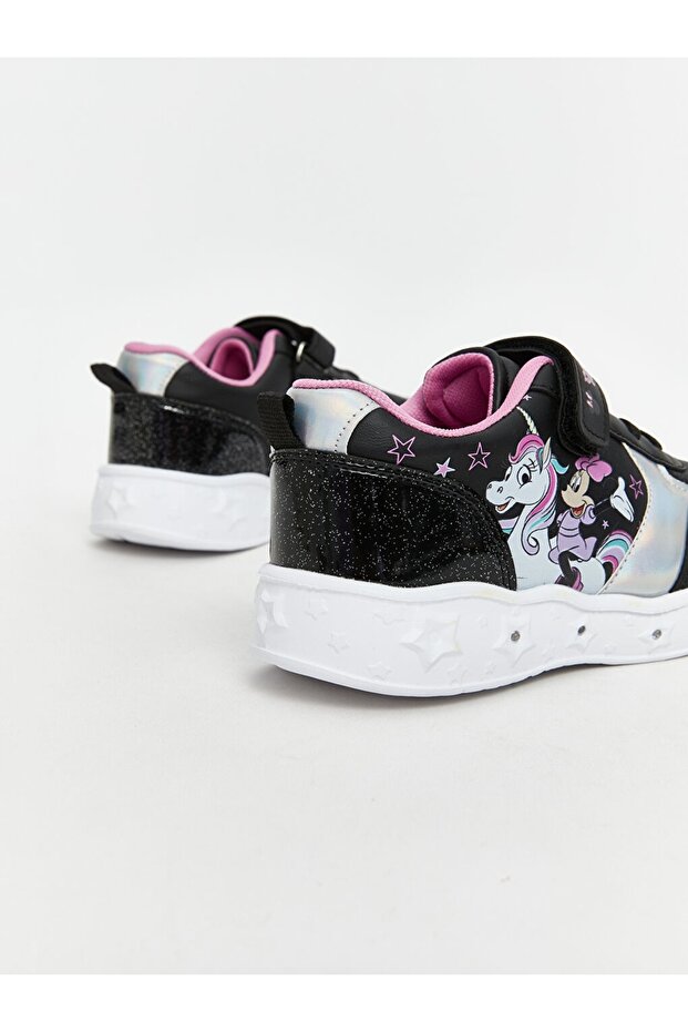 LCW STEPS YENİ SEZON Minnie Mouse Baskılı Kız Bebek Spor Ayakkabı - 6