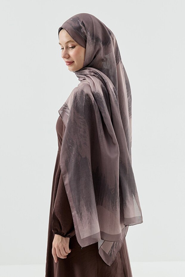 Melt Desen Pamuk Şal - 3