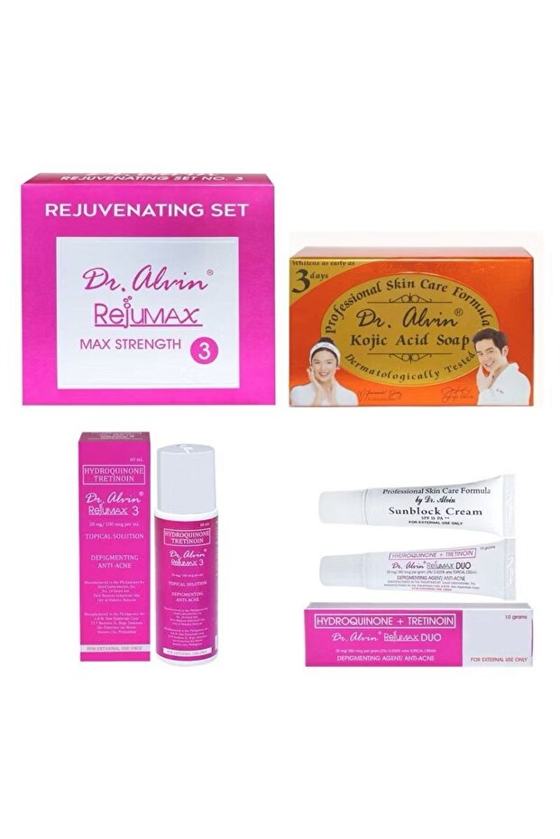 . alvin rejuvenating set Rejumax max strength 3