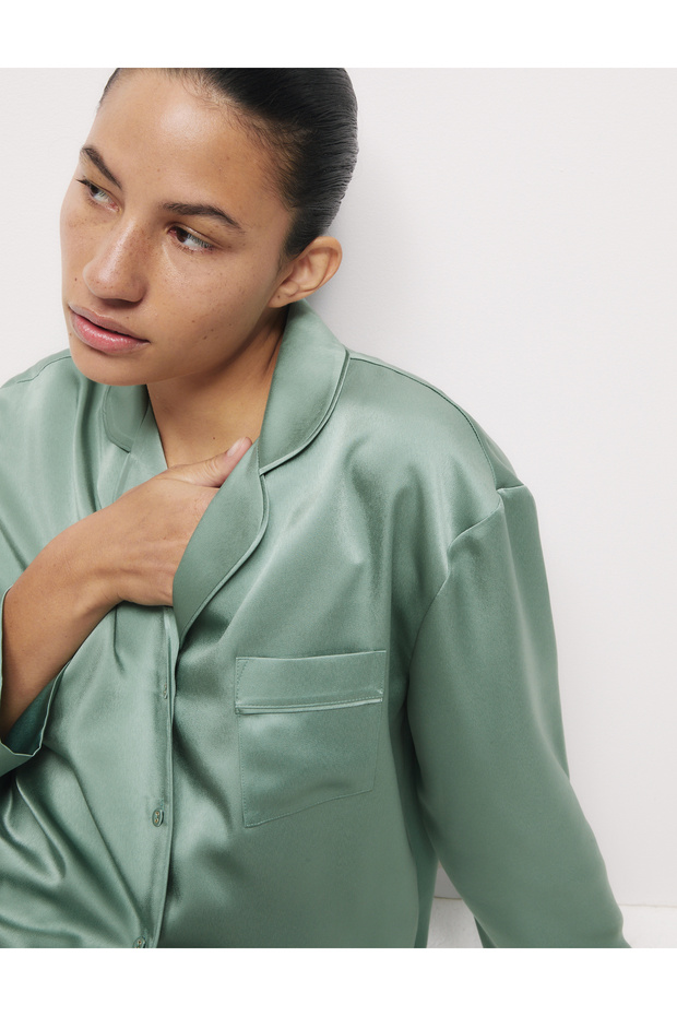 Dream Satin Pijama Üstü - 2