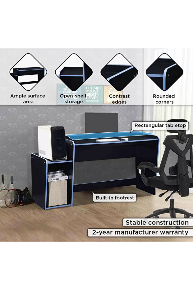 Gaming Nitro Large Desk - 4