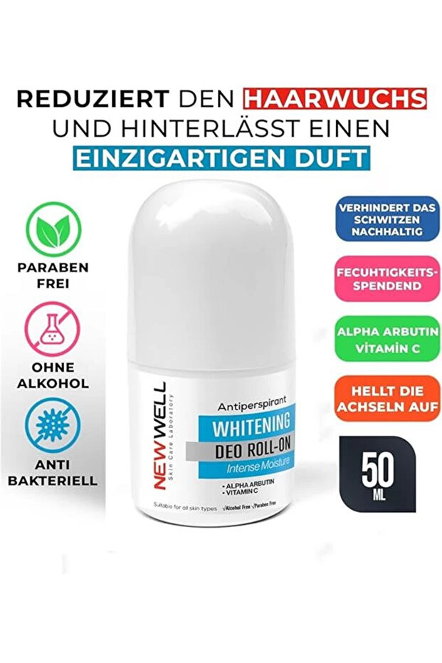 Tüy Çıkışını Ter Önleyici Beyazlatıcı Roll-On 50 ml - 2