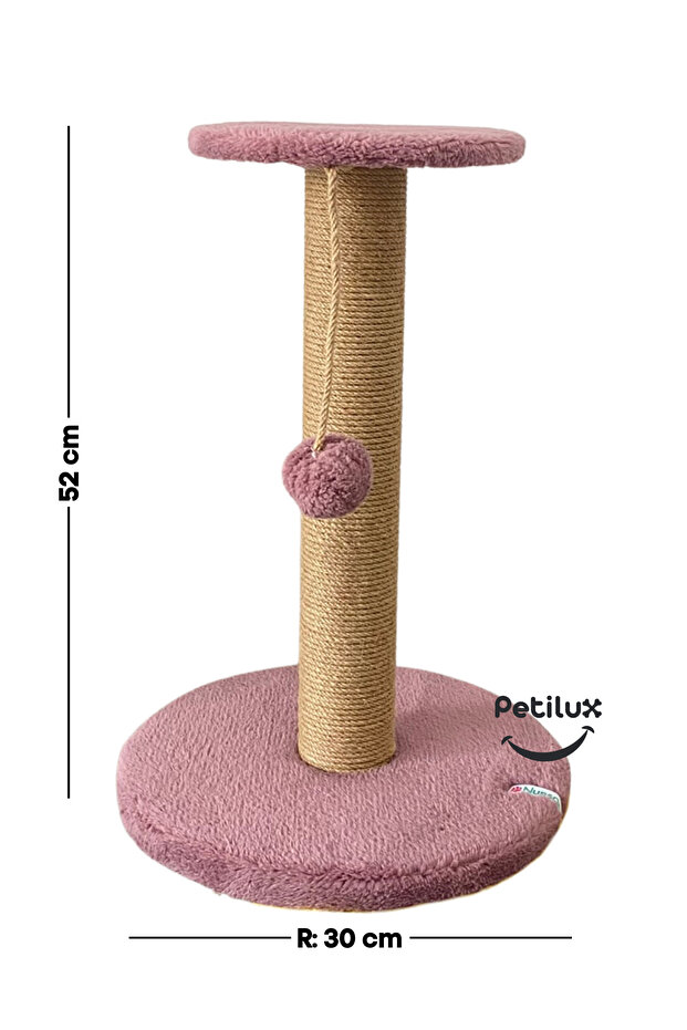عمود خدش فردي برباط من الجوت مع شكل رأس قطة - 5