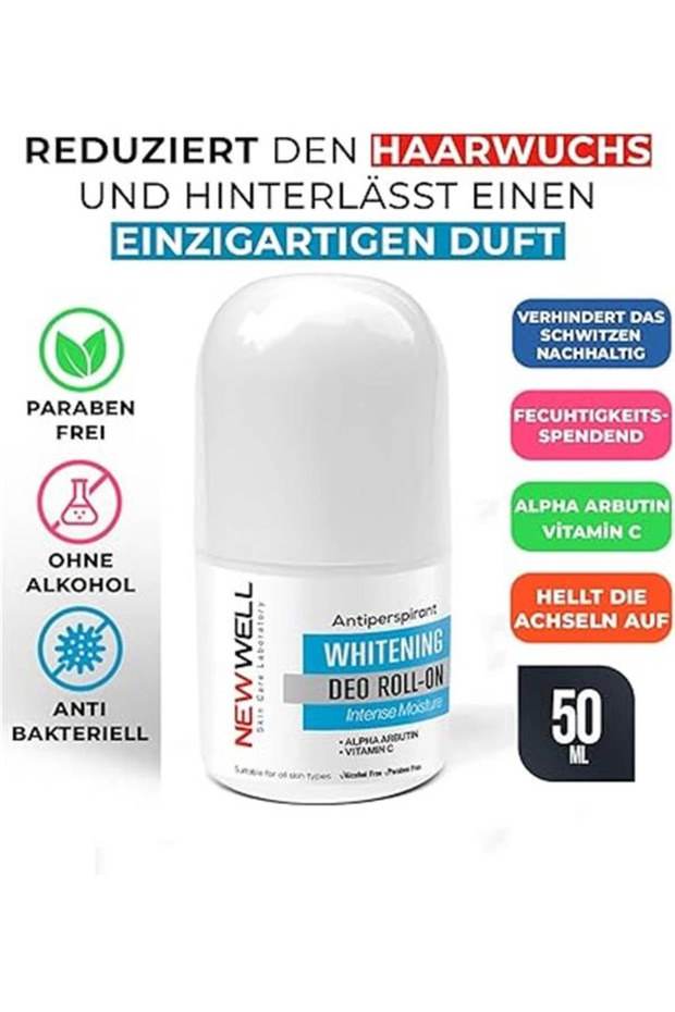 Tüy Çıkışını Ter Önleyici Beyazlatıcı Roll-On 50 ml - 6