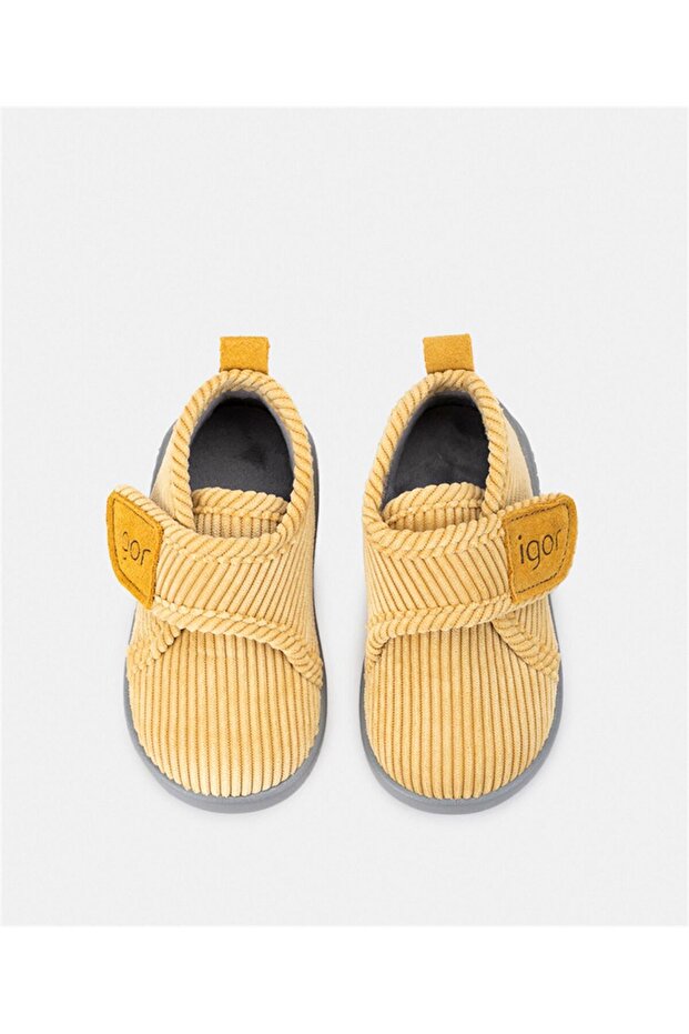 Çocuk Homie Pana Ev Ayakkabısı Sarı W10310-8 - 3