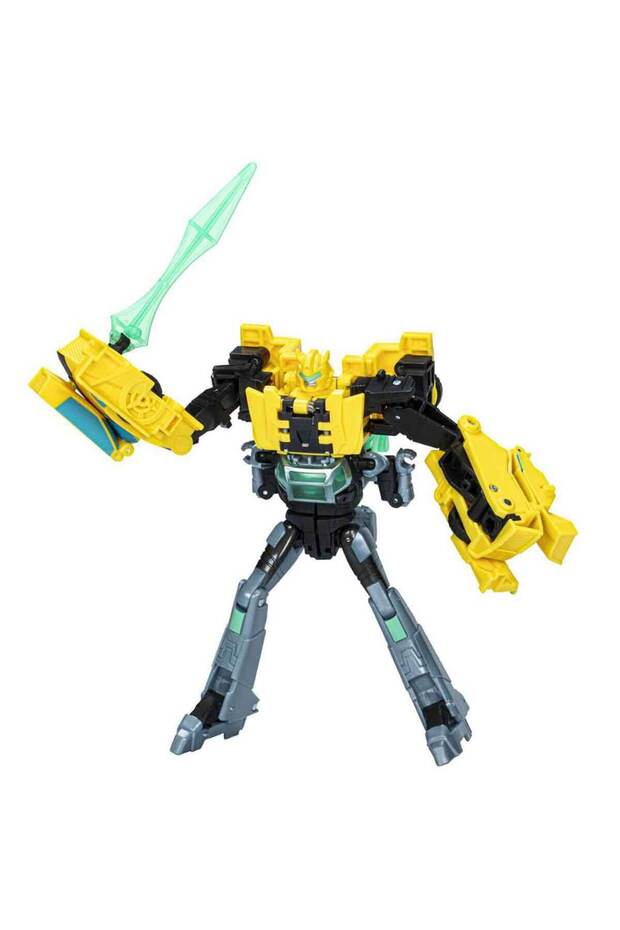 Earthspark Bumblebee ve Mo Malto Dönüşen Figür Seti - 5