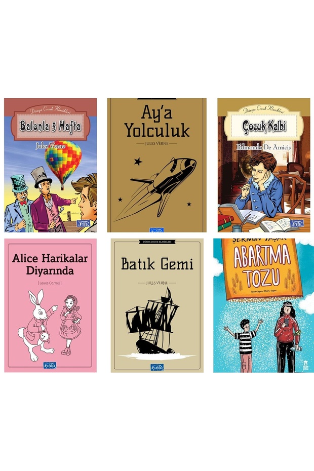 Abartma Tozu Şermin Yaşar Ortaokul 6 Kitap Set