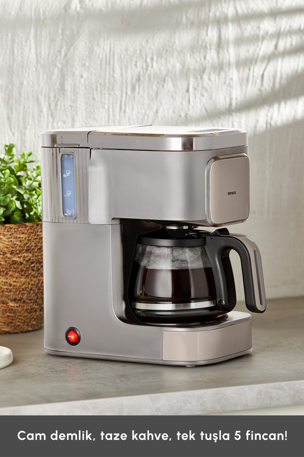 Just Coffee Aroma 2 In 1 Filtre Kahve Ve Çay Demleme Makinesi Latte - 4