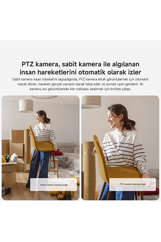 Smart Camera C500 Dual EU - Akıllı Güvenlik Kamerası (Xiaomi Türkiye Garantili) - 6