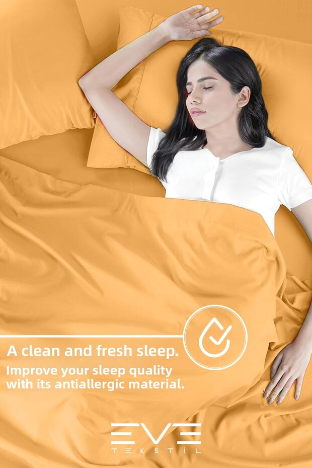 Fitted High Quality Combed Cotton Fabric Single Fitted Sheet - 5