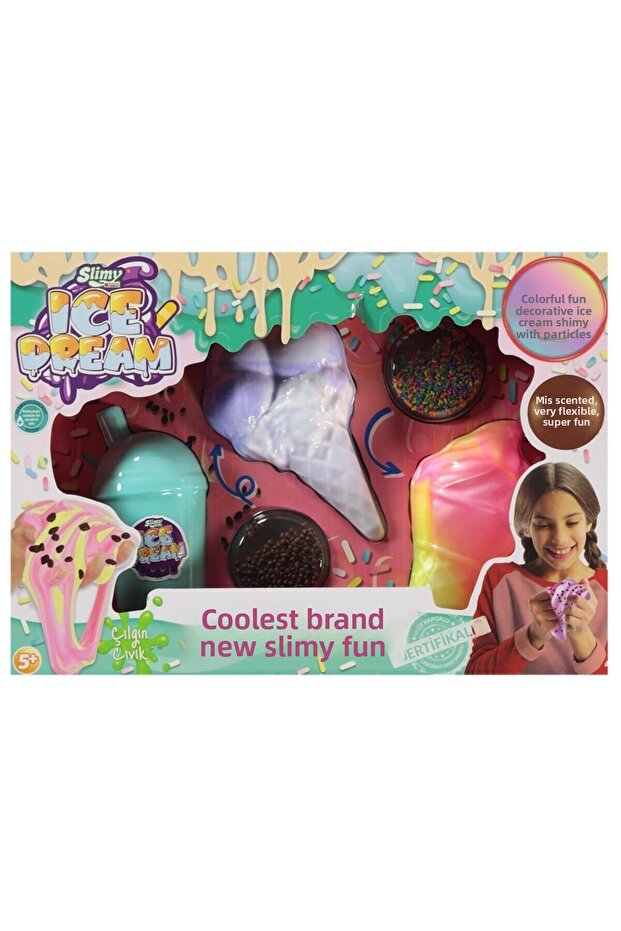 Super Set Slime cu tematică de înghețată - 1