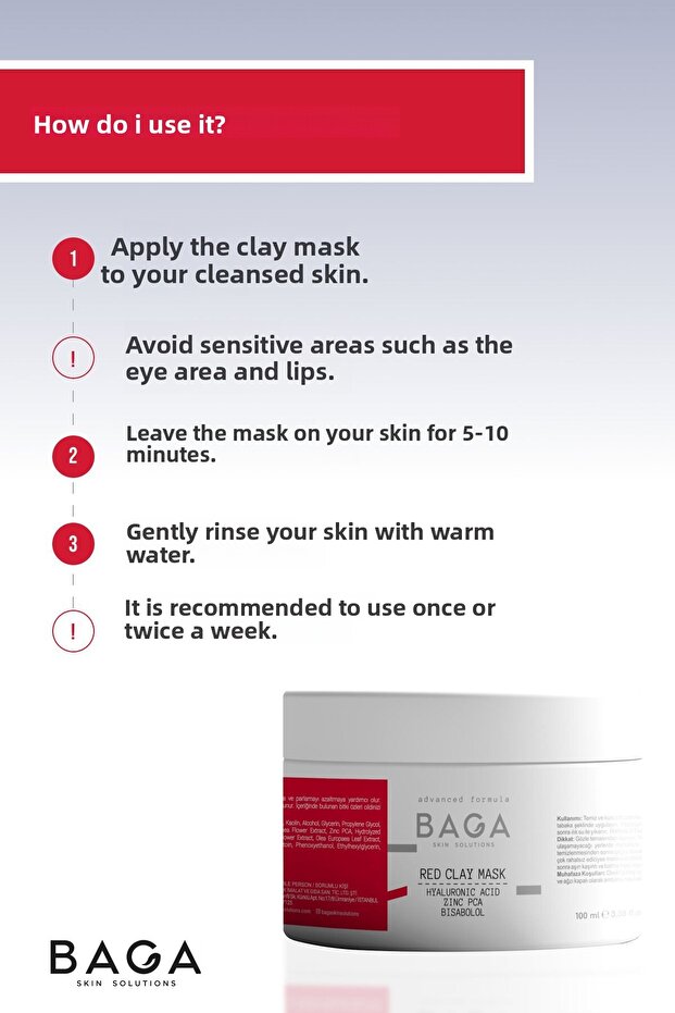 Red Clay Mask - 5