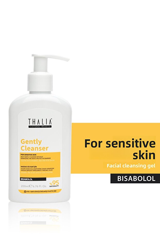 Facial Cleansing Gel with Ceramide Bisabolol for Sensitive Skin 200ml
