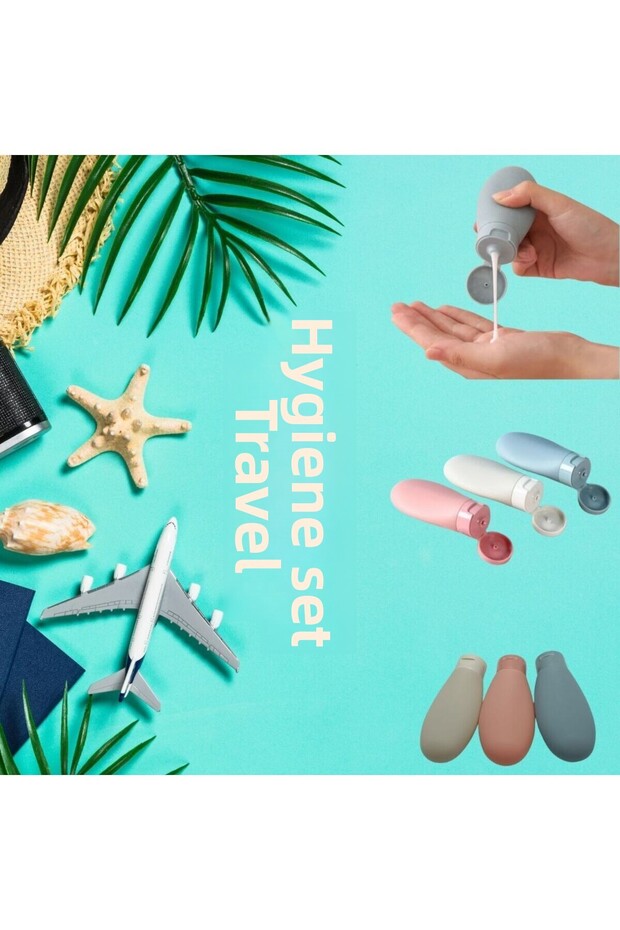 3 Piece Travel Hygiene Kit