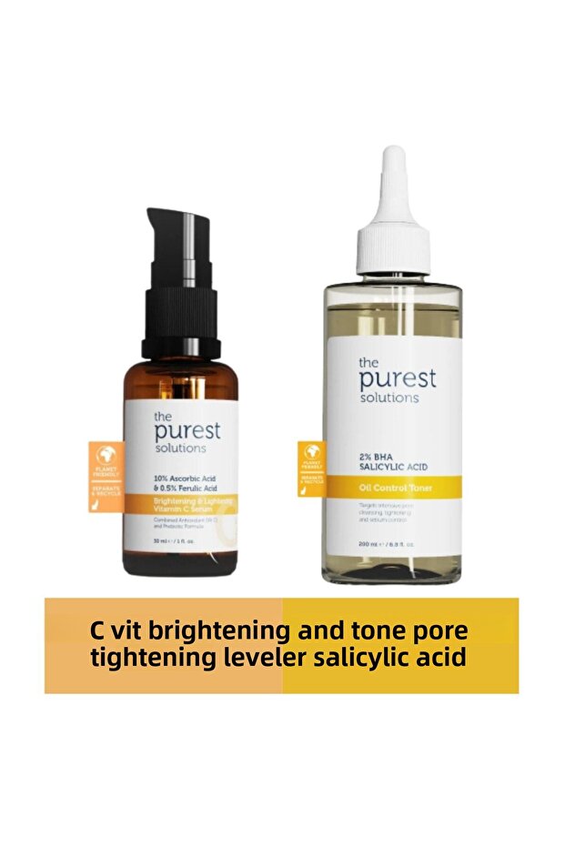 Pore Firming Salicylic Acid and C Vit Brightening and Tone Equalizer