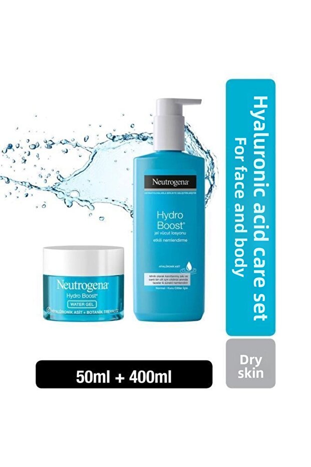 Hydro Boost Water Gel - 50 ml Gel, 400 ml Body Lotion