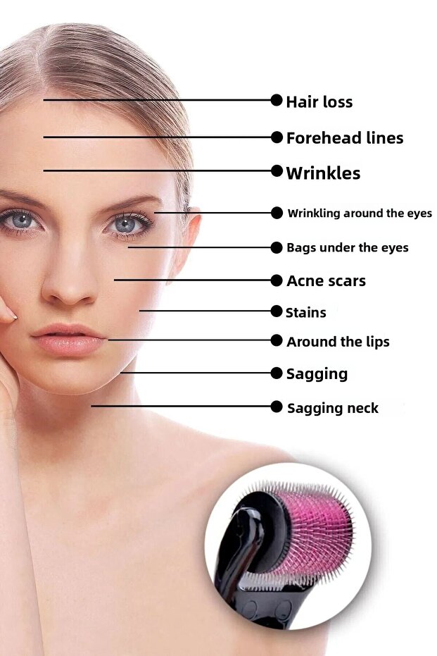 ديرمارولر بطرف تيتانيوم 0.5 ملم - 2