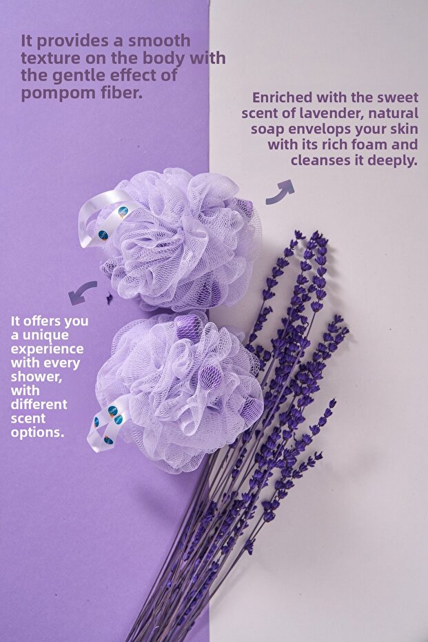منشفة حمام بالصابون باللافندر - 5
