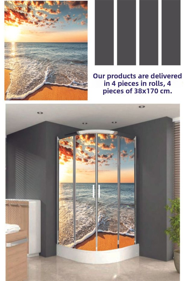 Shower Cabin Covering Foil