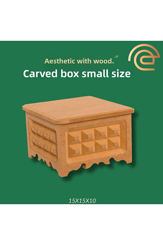 Carved box small size