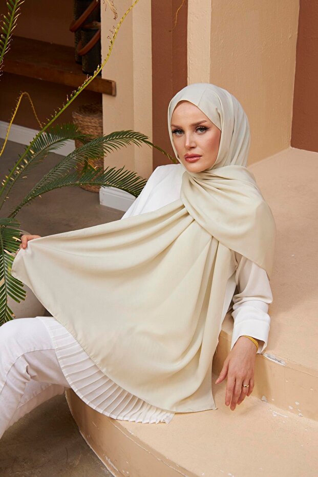 Tesettür Hijab Medine Ipeği Şal*inci - 2