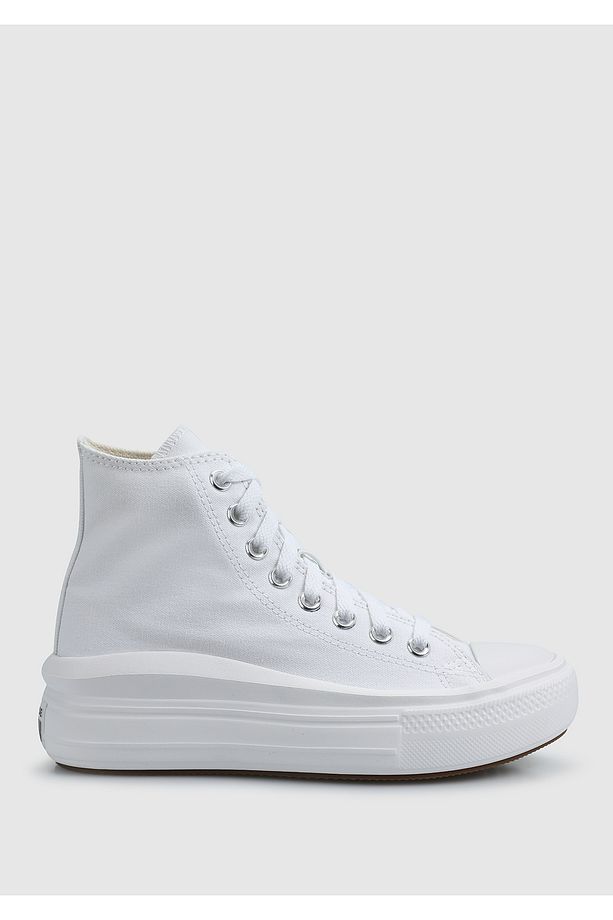 Chuck Taylor All Star Move Platform Beyaz Kadın Sneaker 568498C - 1