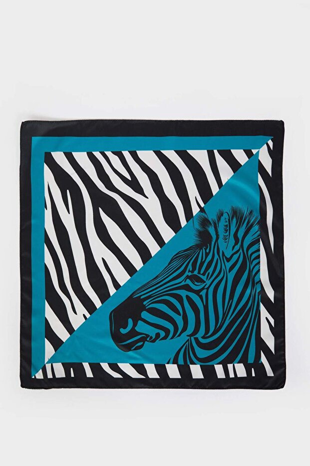 Eșarfă de damă cu model - E6158AX25SM - 2