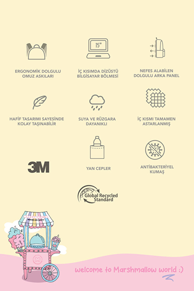 Backpack Holidate Sırt Çantası - 6