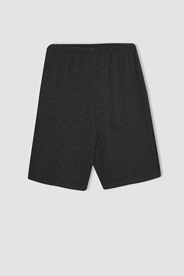 Erkek Çocuk Pijama Takım Baskılı Kısa Kollu Beli Lastikli Şort Alt D1212A824SM - 7