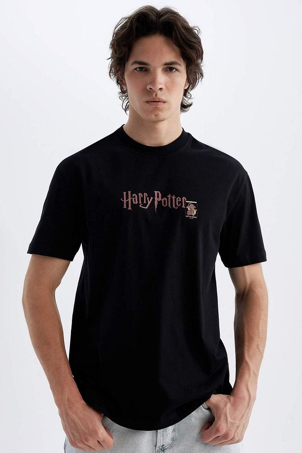 Harry Potter Regular Fit Bisiklet Yaka Kısa Kollu Tişört C5994AX24HS - 1