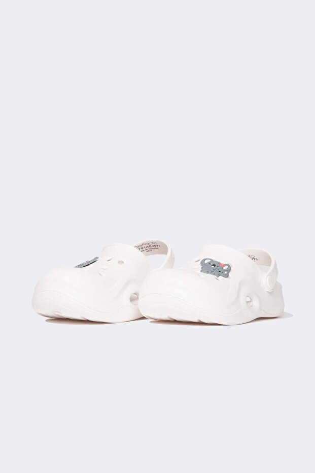 Dívčí sandály s jedním páskem na vysoké podrážce - C2791A824SM - 1